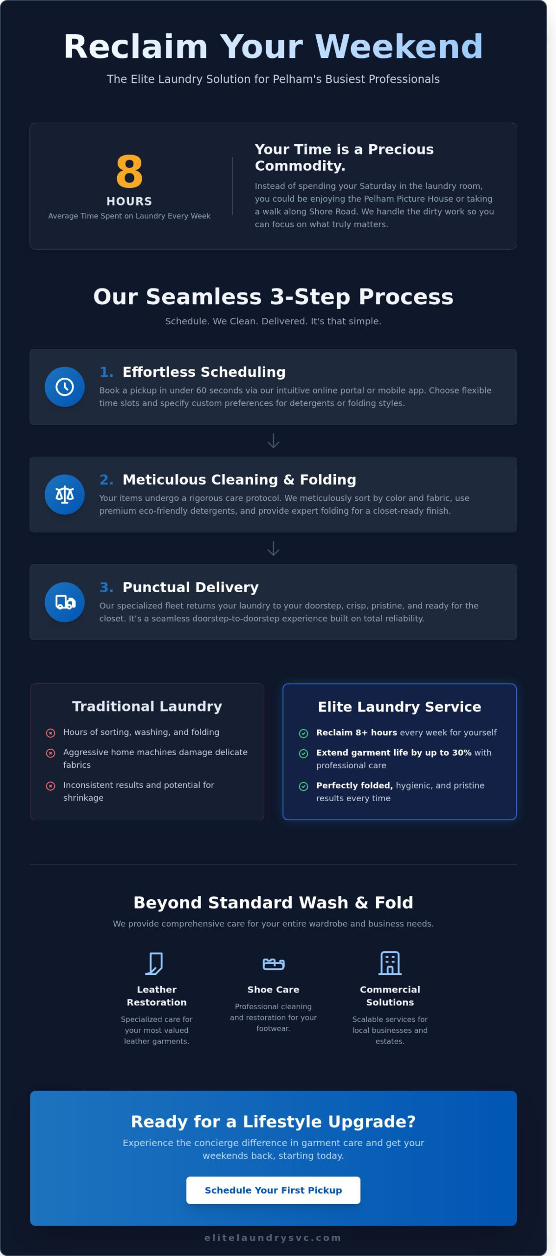 Premium Laundry Delivery Service in Pelham, NY: Reclaim Your Personal Time